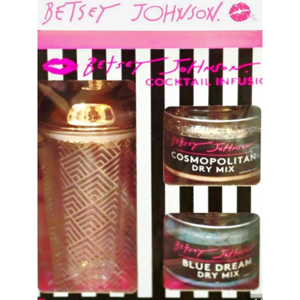 Betsey Johnson Cocktail Infusions Cocktail Mixers & Shaker